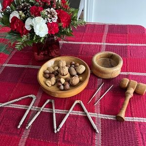 Vintage 8 Piece Nut Cracking Set